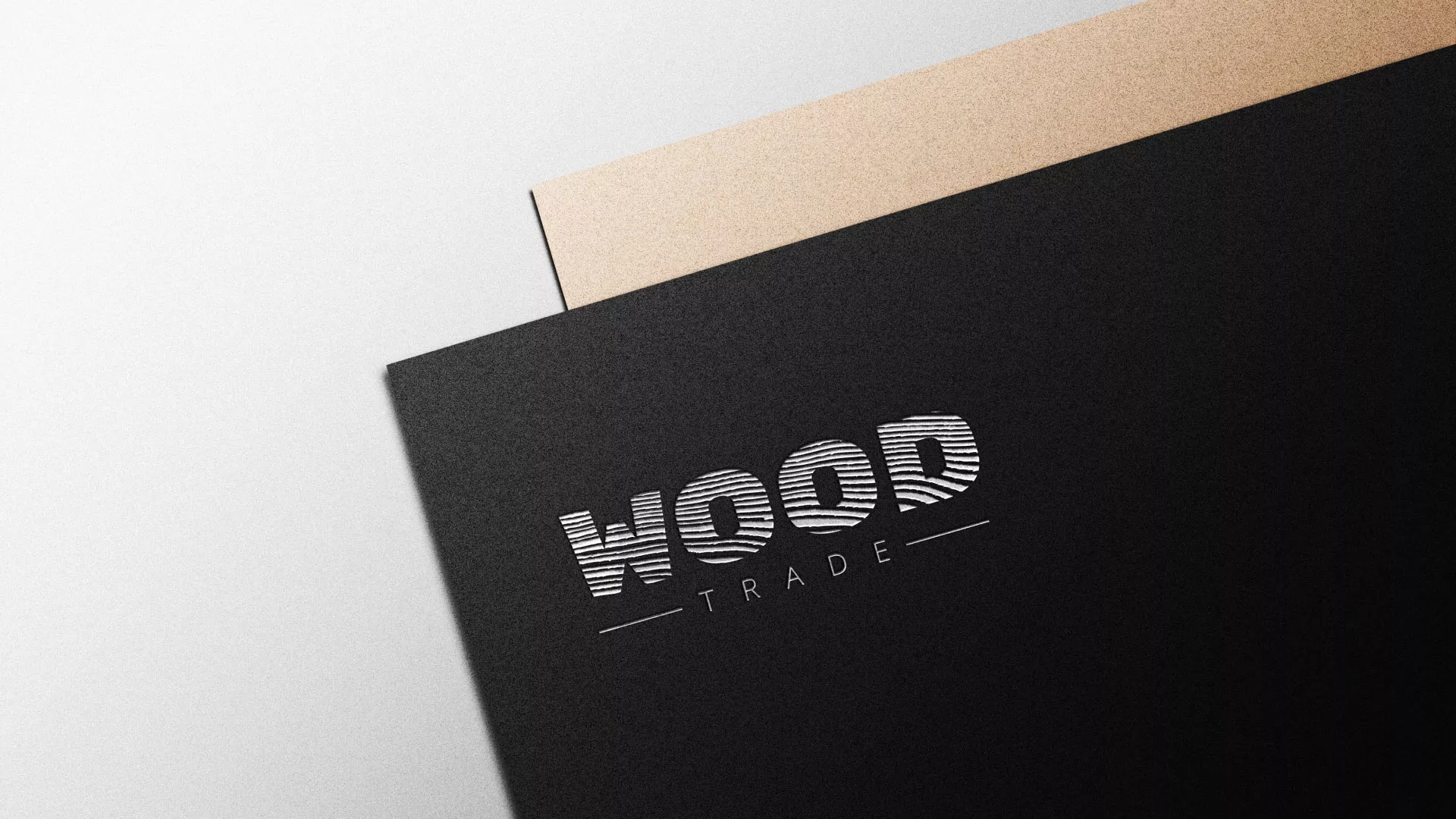 Разработка логотипа для компании «Wood Trade» в Копейске