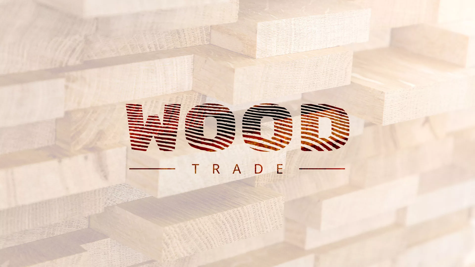 Разработка логотипа для компании «Wood Trade» в Копейске