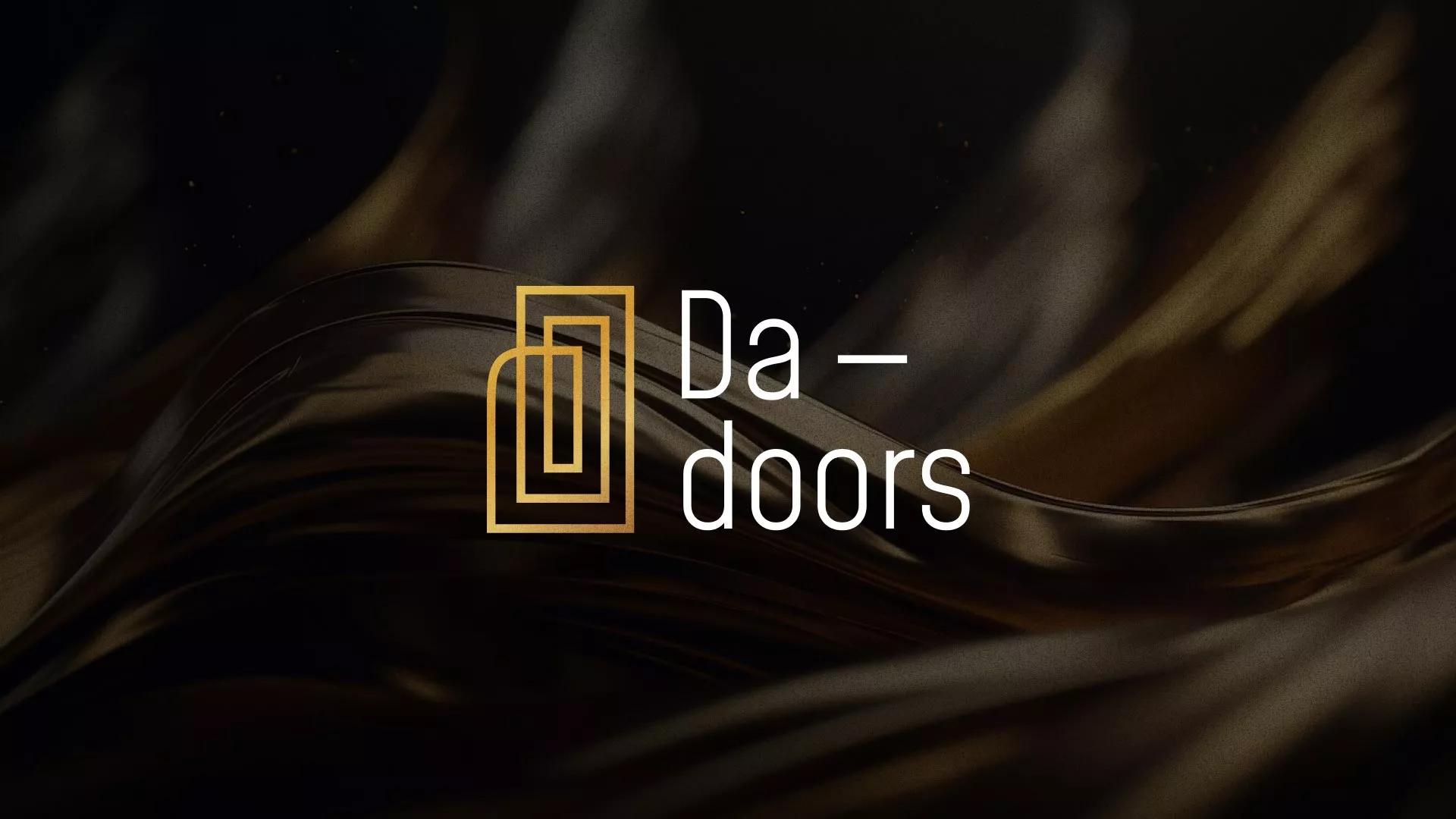 Разработка логотипа для компании «DA-DOORS» в Копейске